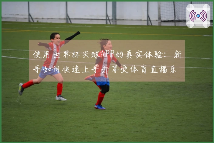 使用世界杯买球APP的真实体验：新手如何快速上手并享受体育直播乐趣